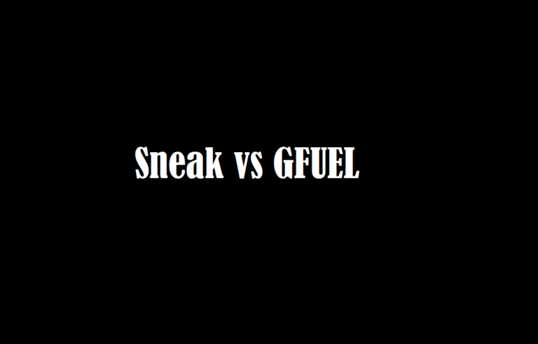 sneak vs gfuel