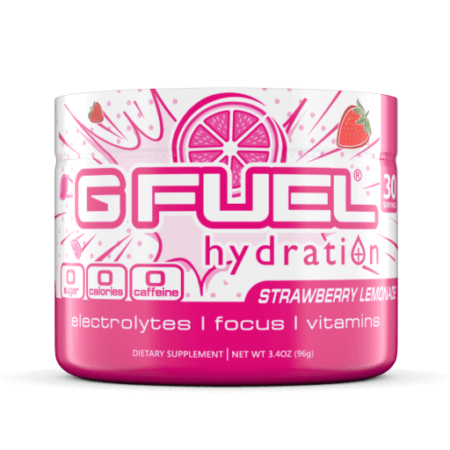 STRAWBERRY LEMONADE gfuel hydration