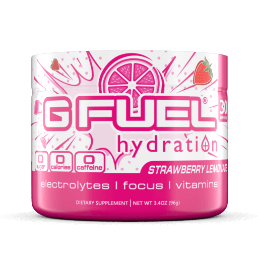 STRAWBERRY LEMONADE gfuel hydration