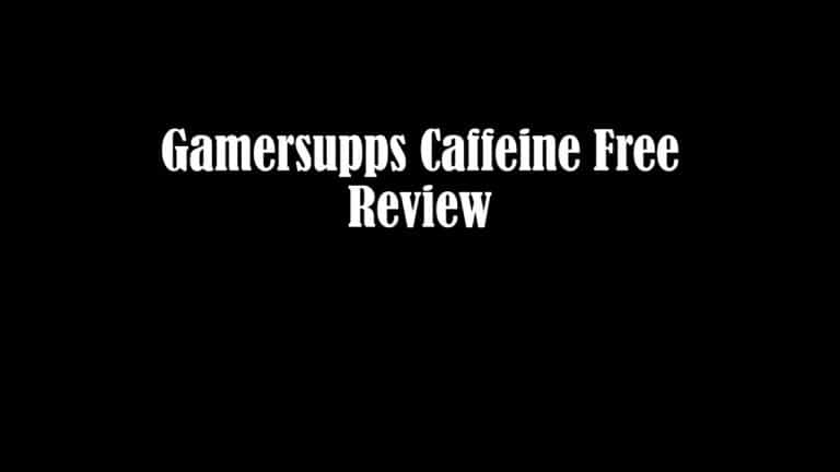 Gamersupps Caffeine Free Review