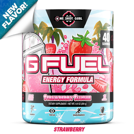 GFUEL Strawberry Slushie