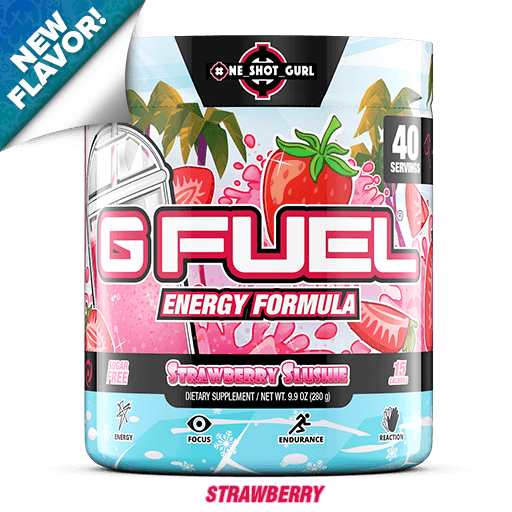 GFUEL Strawberry Slushie