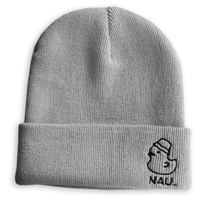 NAU BEANIE GRAVEL GREY