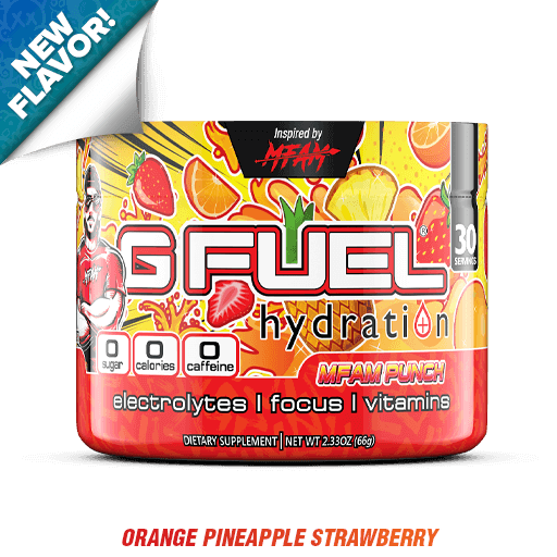 Gfuel mfam punch hydration