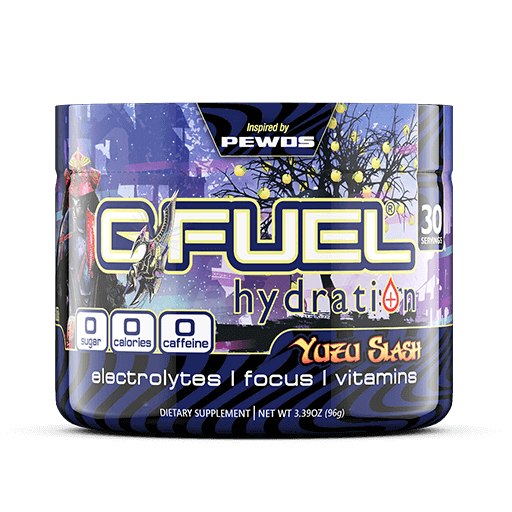 Gfuel yuzu slash hydration formula