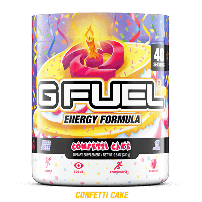 Gfuel confetti cake