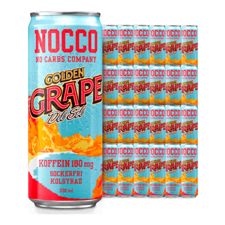 nocco golden grape 24 pack