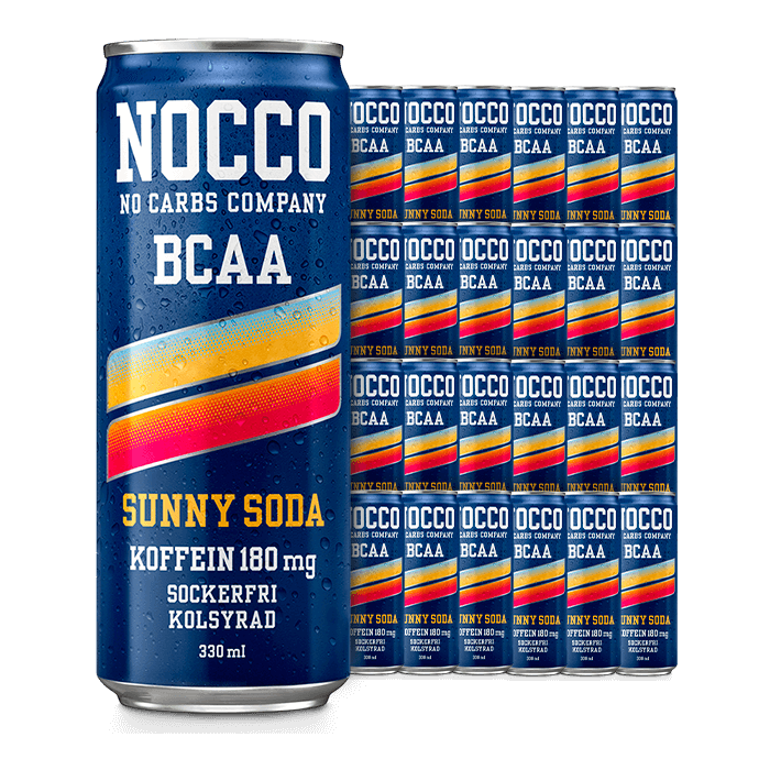 nocco sunny soda 24 pack