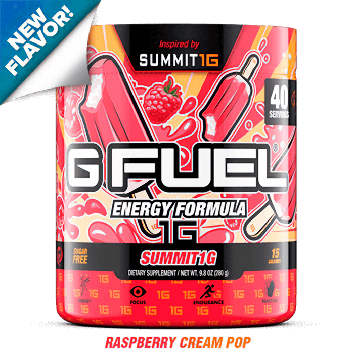 gfuel summit 1g raspberry creamsicle