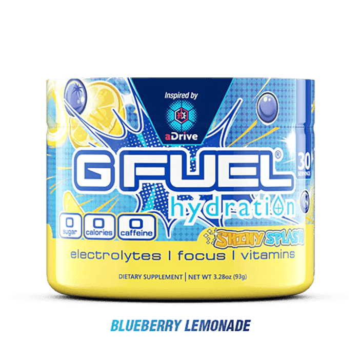 gfuel shiny splash hydration