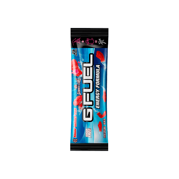 gfuel ragin gummy fish sample