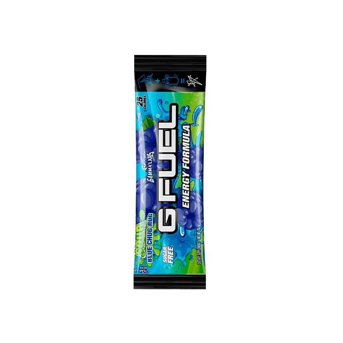 gfuel sour blue chug rug sample