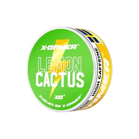 X-Gamer Energy Pouches Lemon Cactus