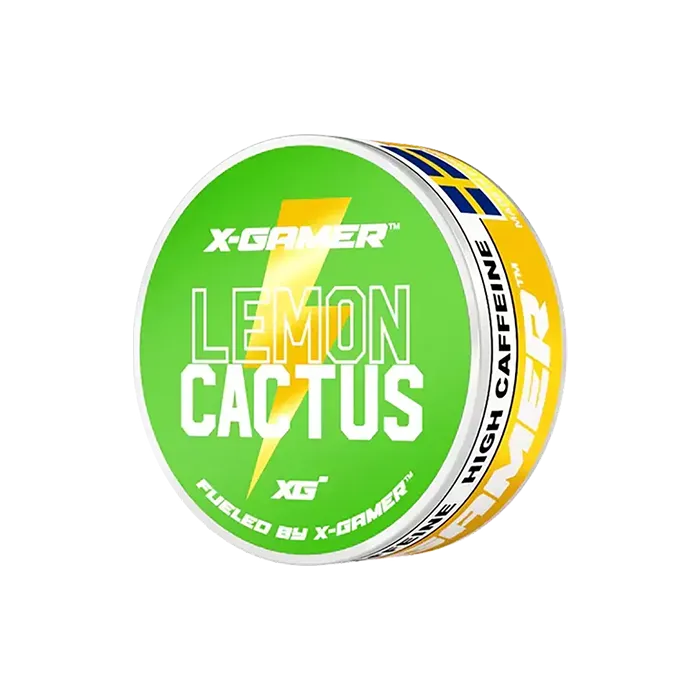 X-Gamer Energy Pouches Lemon Cactus