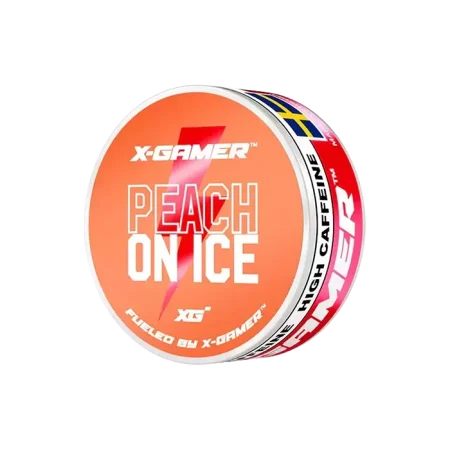 X-Gamer Energy Pouches Peach On Ice