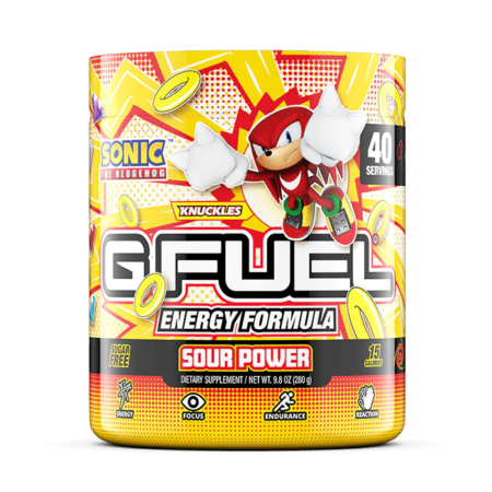 GFUEL Knuckles' Sour Power