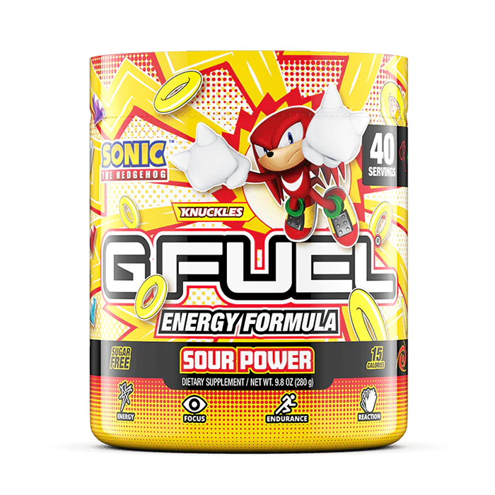 GFUEL Knuckles' Sour Power