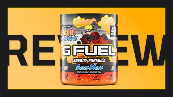 GFUEL Naruto Sage Mode Review