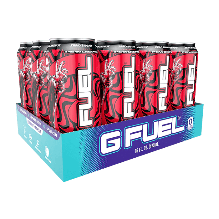 GFUEL PewdiePie Lingonberry Cans 12-pack