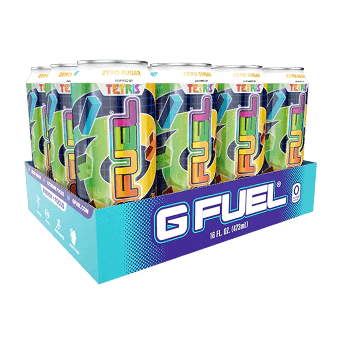 GFUEL Tetris Blast Cans 12-pack - Copy