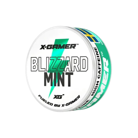 X-Gamer Energy Pouches Blizzard Mint