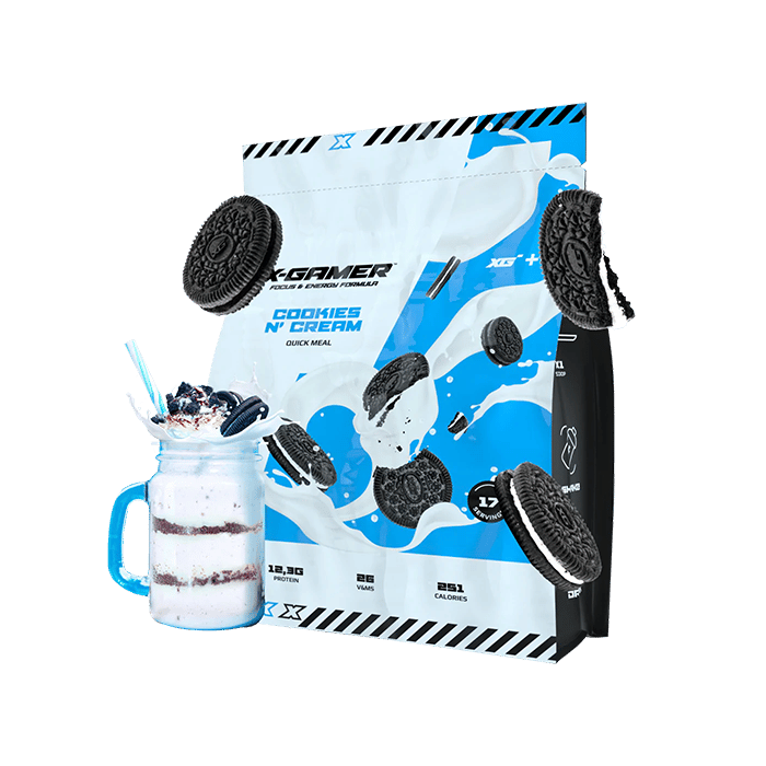 X-Gamer Quick Meal Cookies N' Cream