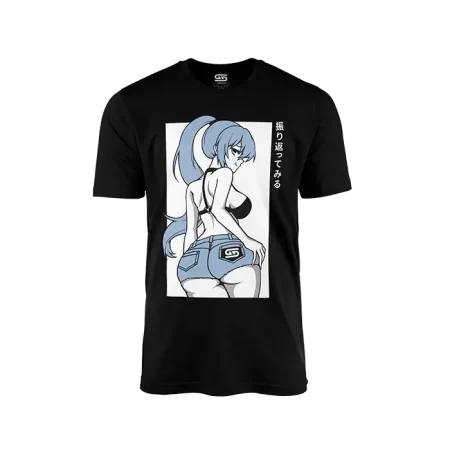 GamerSupps Waifu Shirt Temptation Black