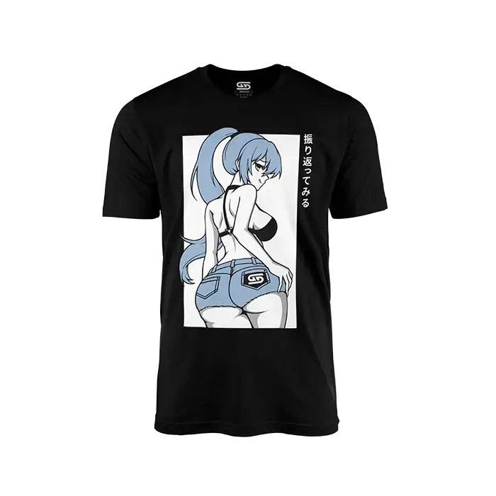 GamerSupps Waifu Shirt Temptation Black