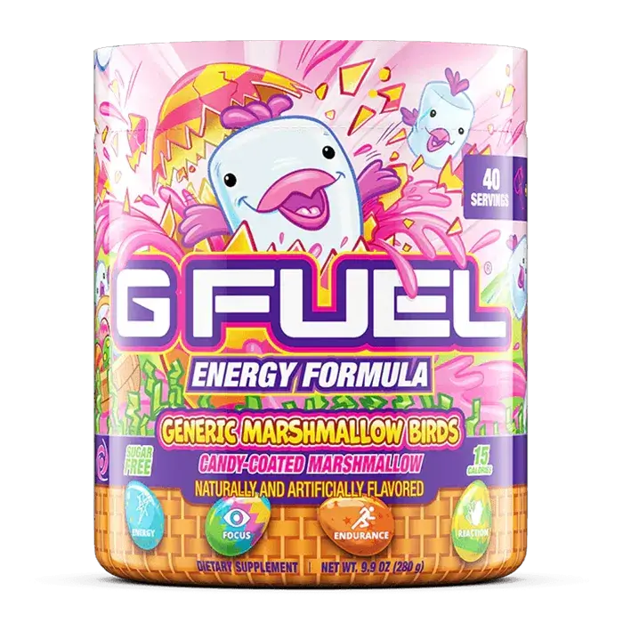 GFUEL Generic Marshmallow Birds