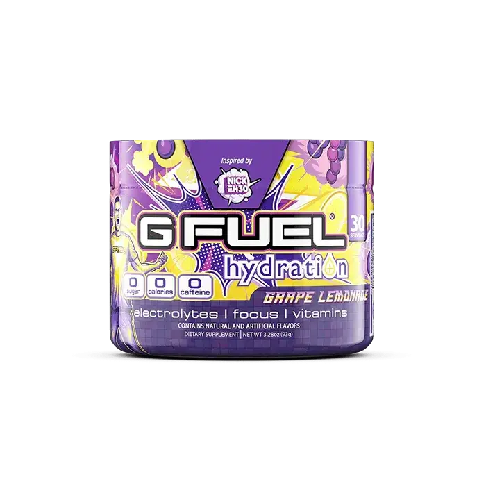 GFUEL Hydration Grape Lemonade