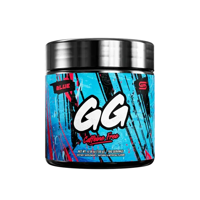 Gamer Supps Blue Caffeine Free 100 serv