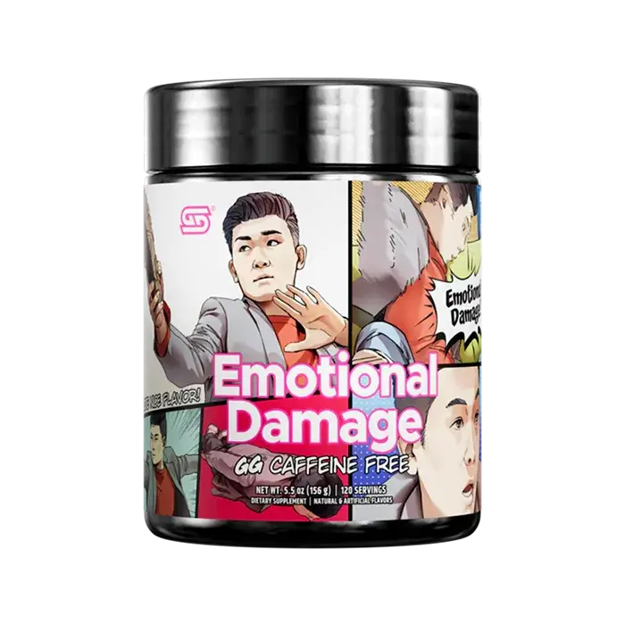 Gamer Supps Emotional Damage Caffeine Free 100 serv