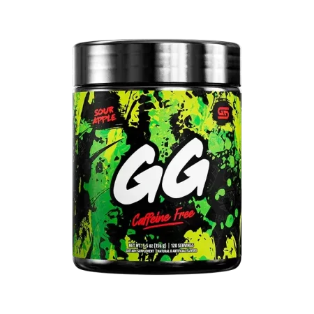 Gamer Supps Sour Apple Caffeine Free 100 serv