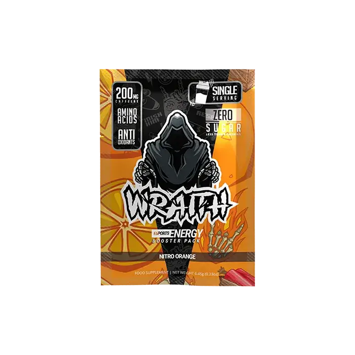 Wraith Energy Nitro Orange Sample