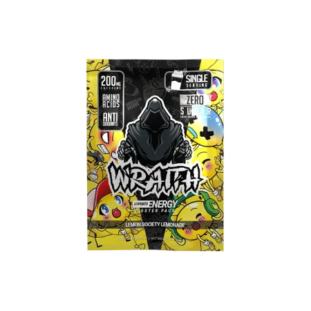 Wraith Energy Sample Lemon Society Lemonade