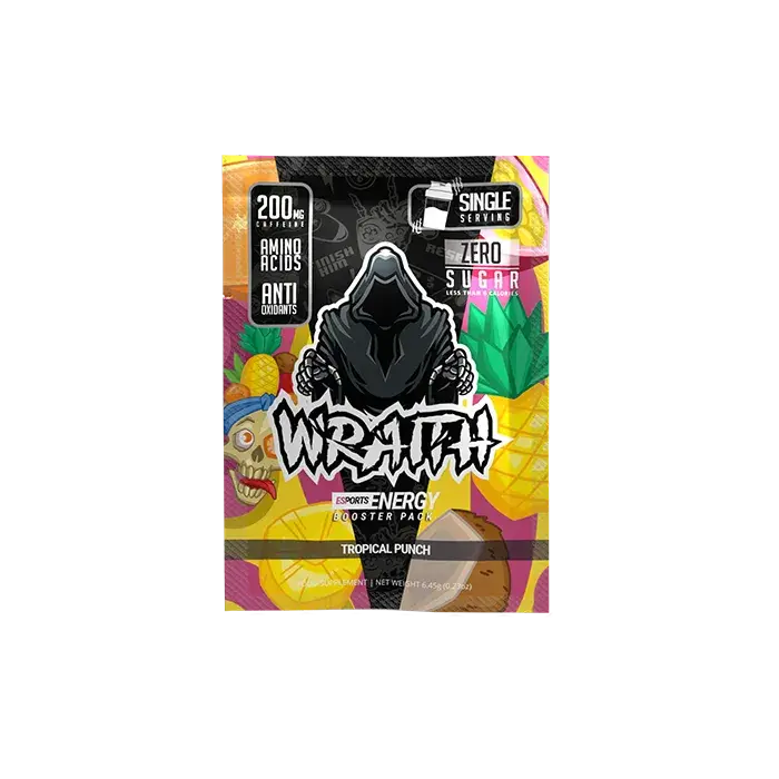 Wraith Energy Tropical Punch Sample