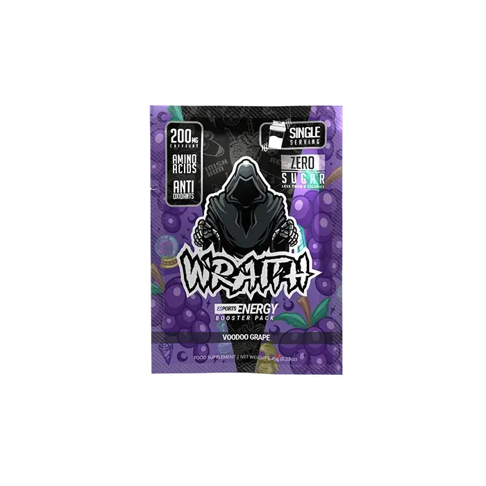 Wraith Energy Voodoo Grape Sample