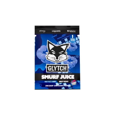 Glytch Smurf Juice Sample