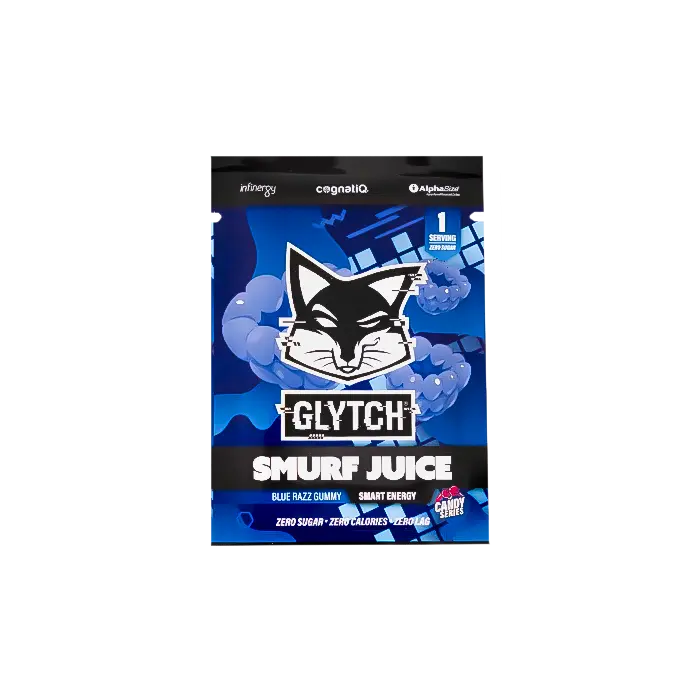 Glytch Smurf Juice Sample