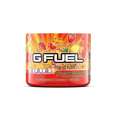 GFUEL Hydration Grapefruit, Strawberry & Pineapple