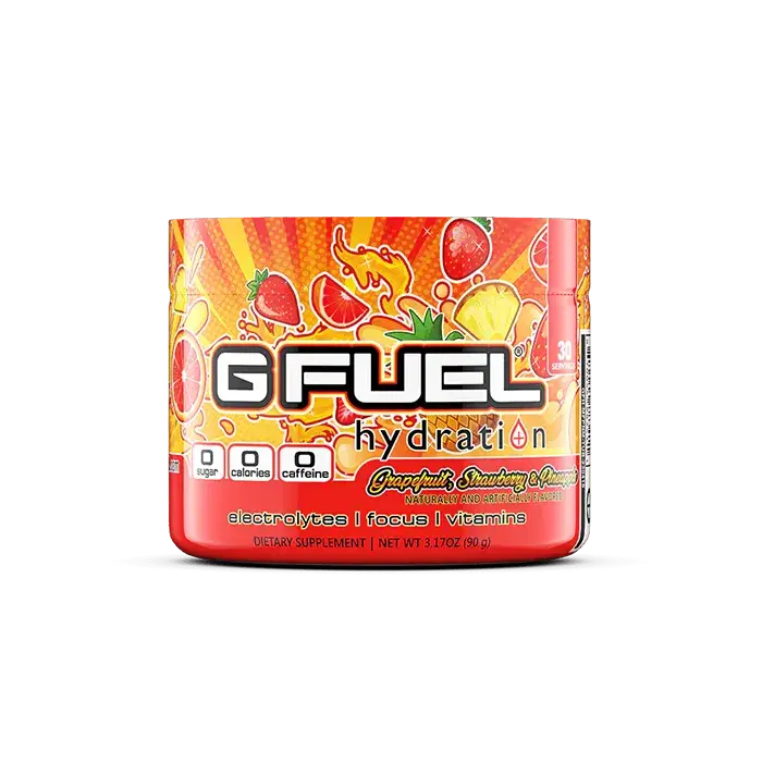 GFUEL Hydration Grapefruit, Strawberry & Pineapple