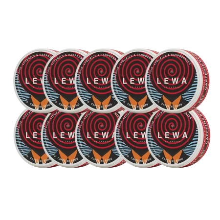 LEWA Energy Pouches Liqurice & Raspberry 10-pack