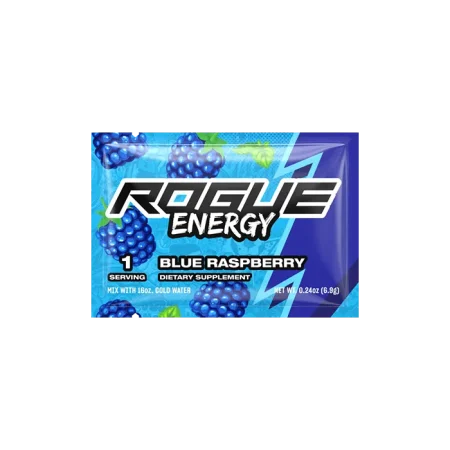 Rogue Energy Blue Raspberry Sample