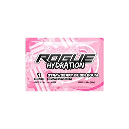 Rogue Energy Strawberry Bubblegum Sample