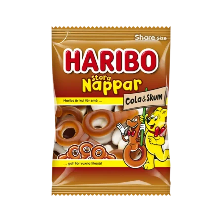 Stora Nappar - Cola & Skum - Haribo