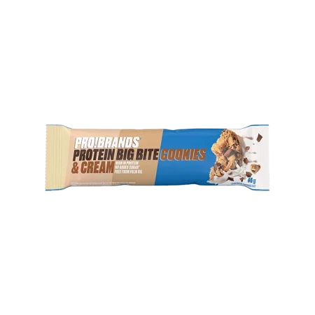 ProBrands Big Bite Protein Bar Cookies & Cream