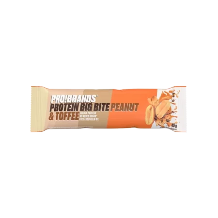 ProBrands Big Bite Protein Bar Peanut & Toffee