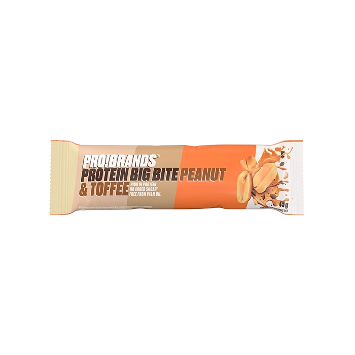 ProBrands Big Bite Protein Bar Peanut & Toffee