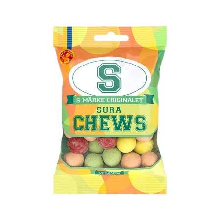 S-Märke Sura Chews